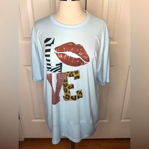 BAW Mens “Love” Shirt L
